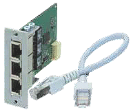 Volitelný 2 portový Ethernet Switch 10/ 100Mbit/s.