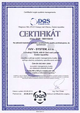 ČSN EN ISO 9001:2009