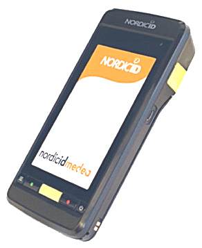 Nordic ID Medea Barcode/ UHF RFID s intern antnou